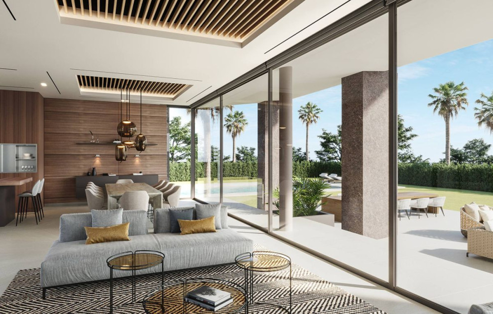 8 luxurious villas in the most prominent part of Marbella on the Costa del Sol