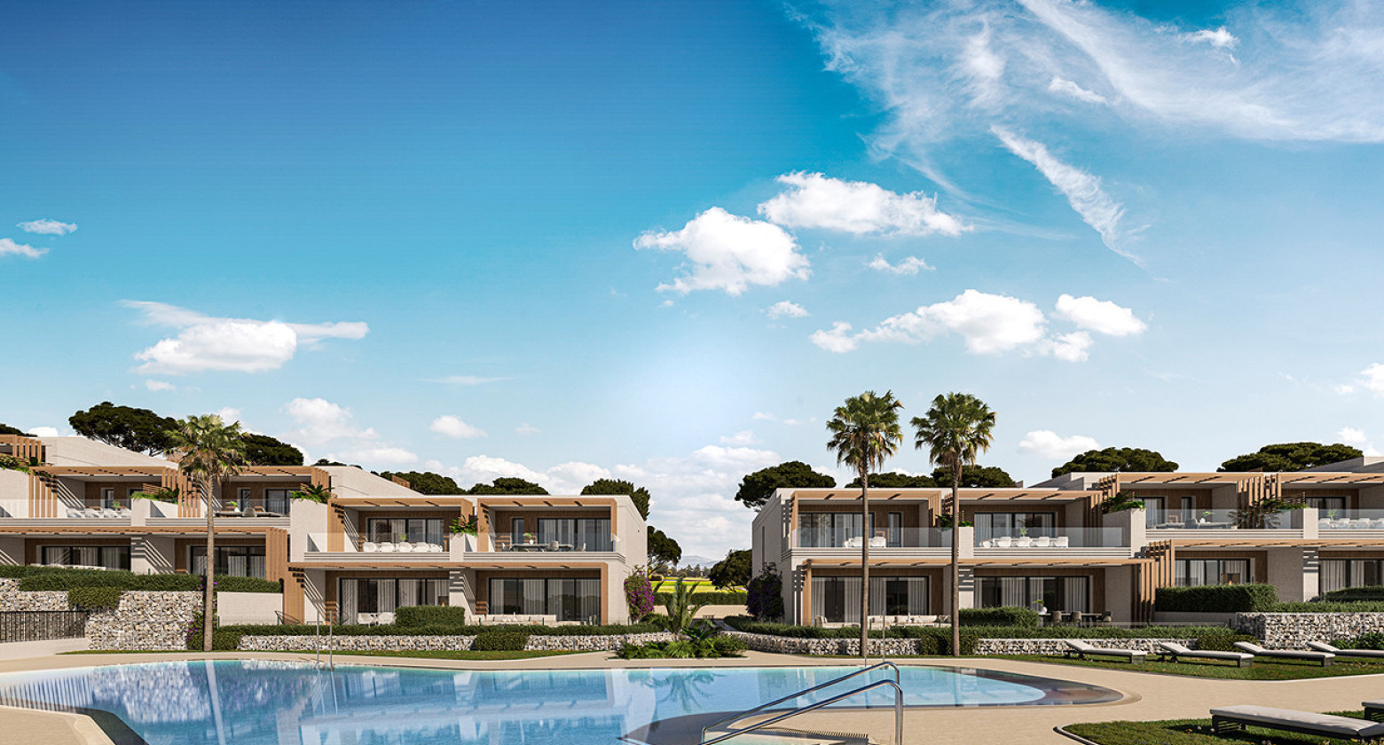 New complex of Townhouses in El Chaparral, Mijas Costa