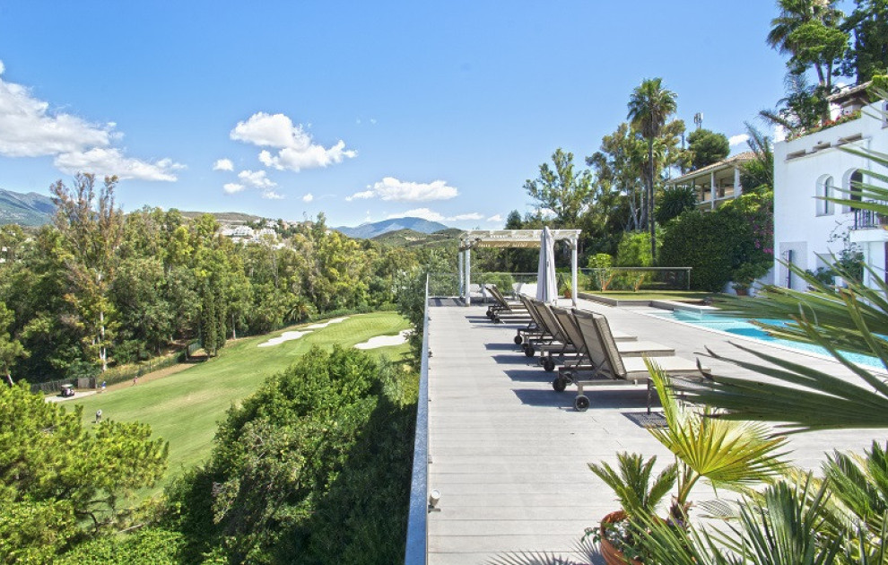 Spanish-Style Villa on Frontline Golf with Panoramic Views!