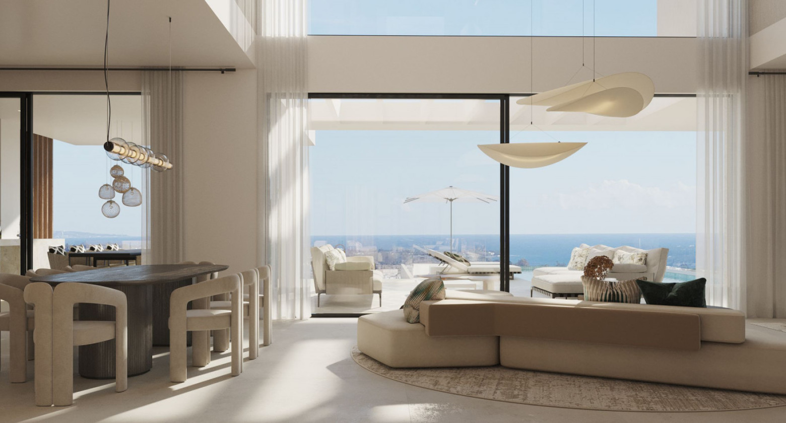 Villas de diseño junto al mar en La Nueva Milla de Oro