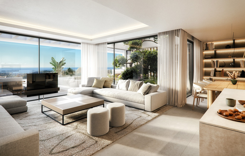 Elegant New-Build Apartments with Spa & Sea Views in Casares