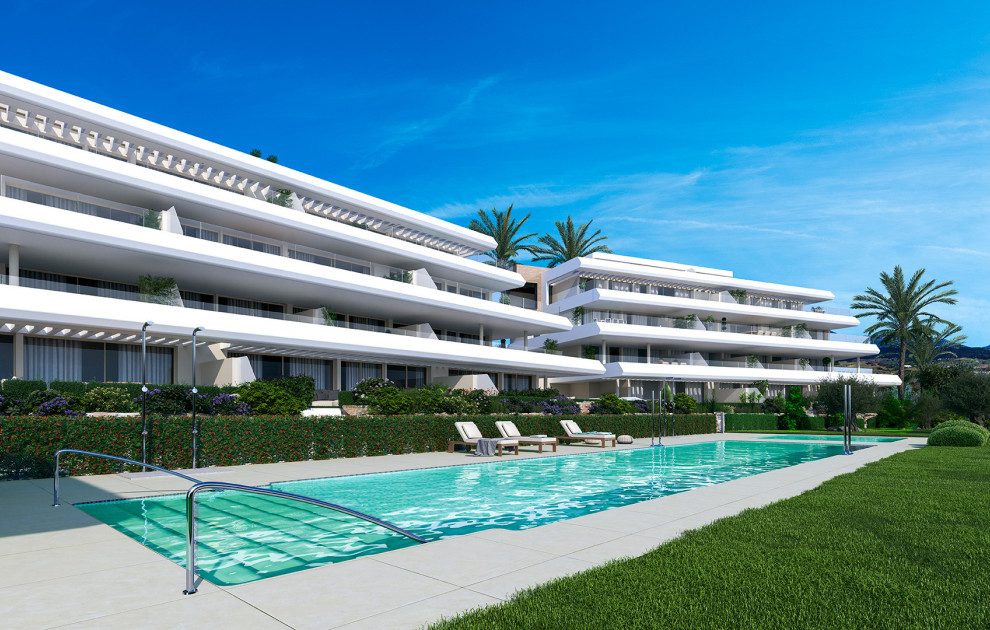 Modern Mediterranean Homes with Panoramic Sea Views in Estepona