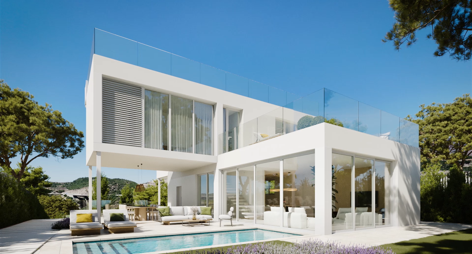 Contemporary villa in Estepona