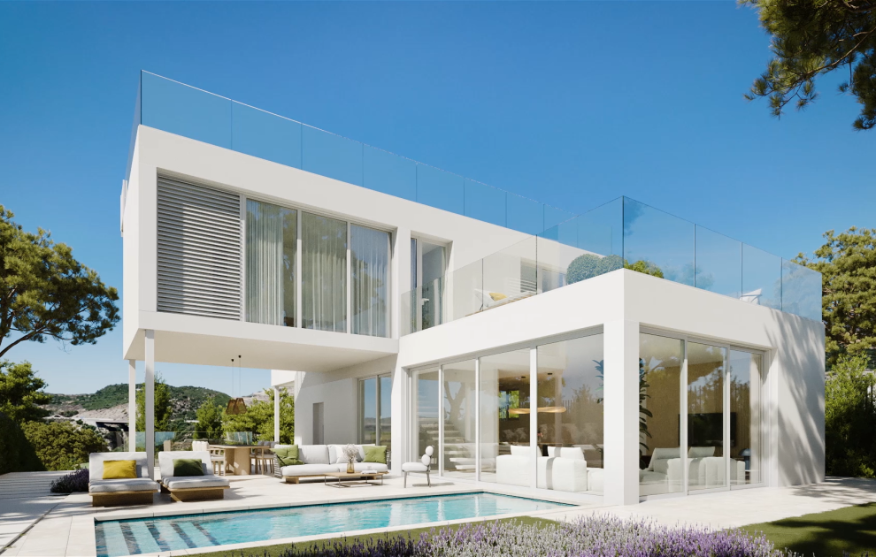 Contemporary villa in Estepona