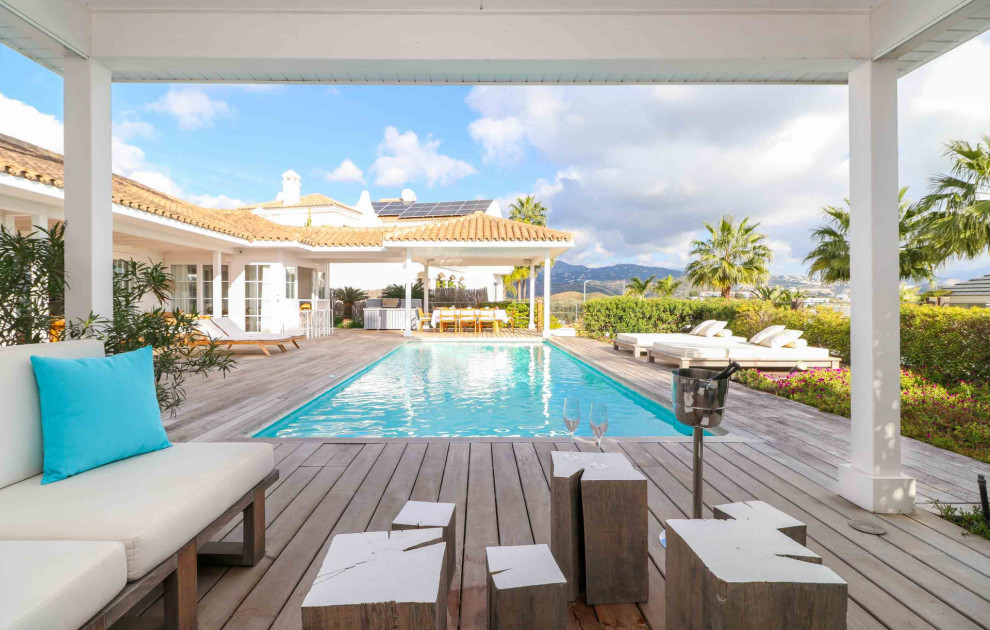 Encantadora villa de una sola planta en La Alquería, Benahavís