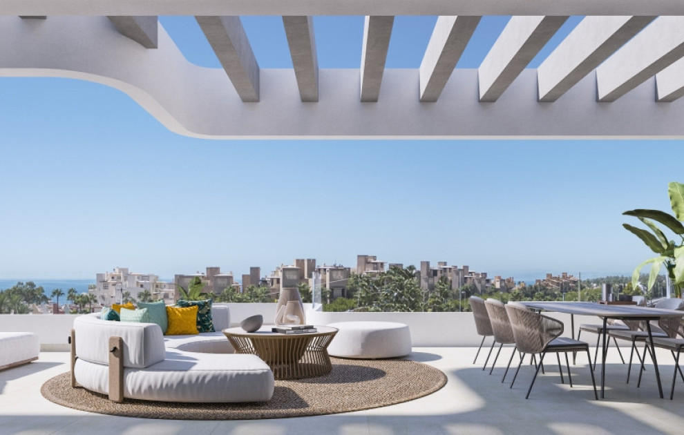 Elegante apartamento en una nueva promoción en Estepona