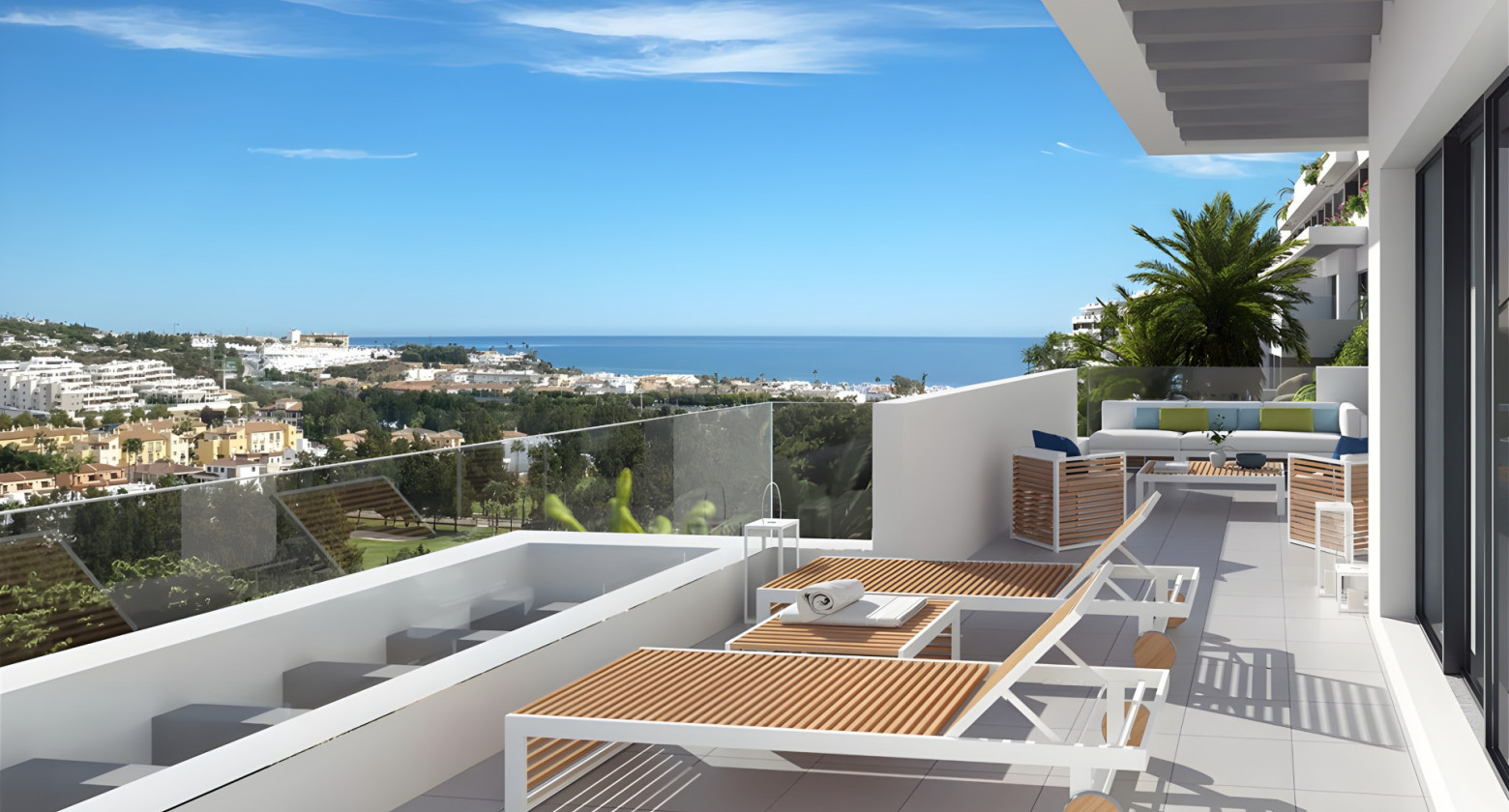 New development, 1 bedroom apartment, La Cala de Mijas