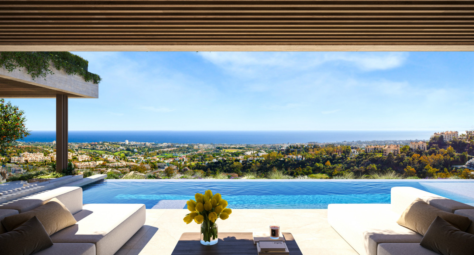 Exquisite Luxury Villa with Panoramic Sea Views and Exceptional Design in Altos de La Quinta, Benahavís