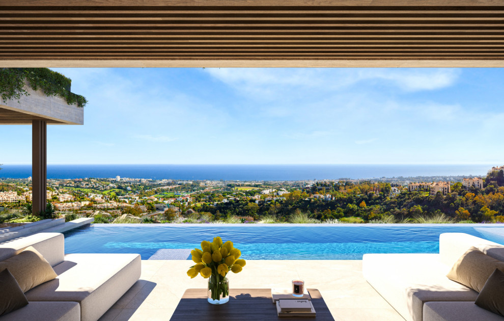 Exquisite Luxury Villa with Panoramic Sea Views and Exceptional Design in Altos de La Quinta, Benahavís
