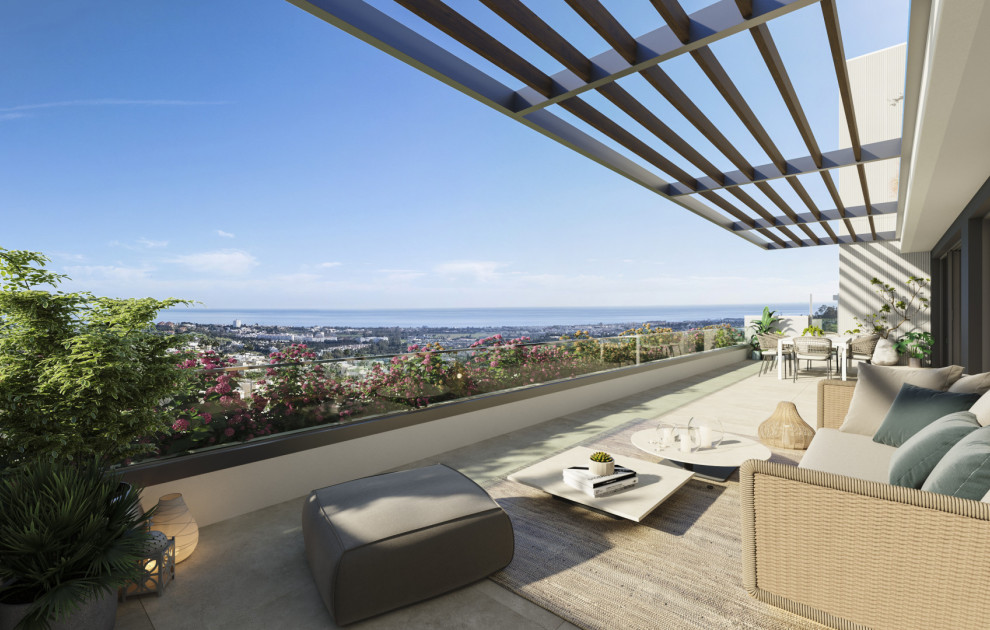 Exclusivas residencias con vistas panorámicas al mar en Alborada