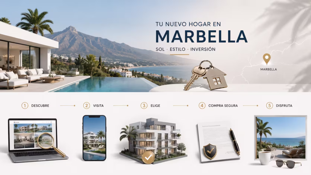 Cómo comprar una casa o apartamento en Marbella