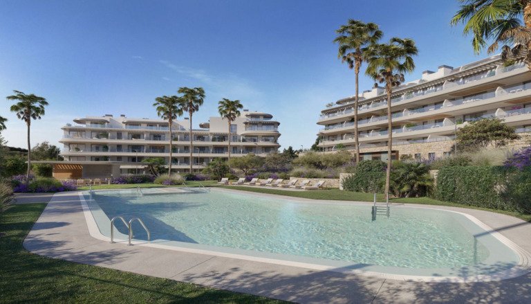 Апартамент средний этаж — Mijas Costa