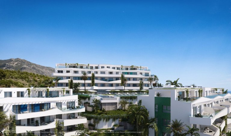 Апартамент средний этаж — Fuengirola