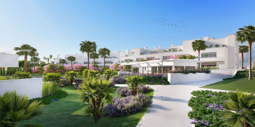 Апартамент нижний этаж — Estepona