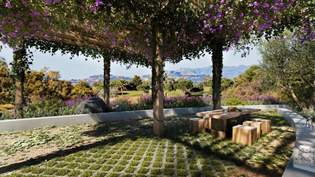 Апартамент средний этаж — Estepona