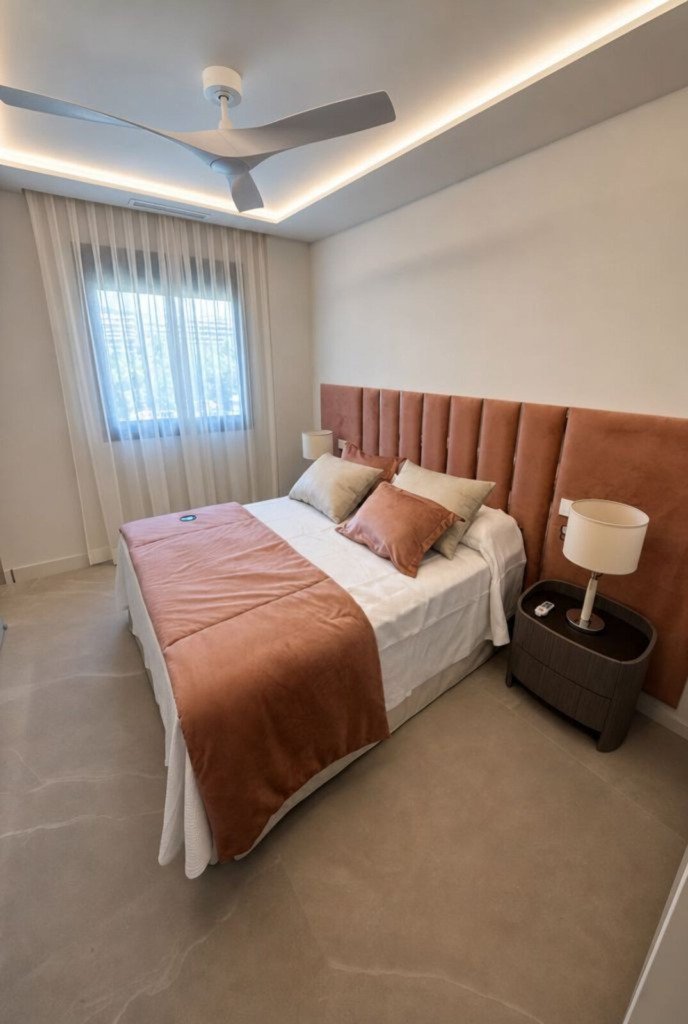 Апартамент средний этаж — Estepona