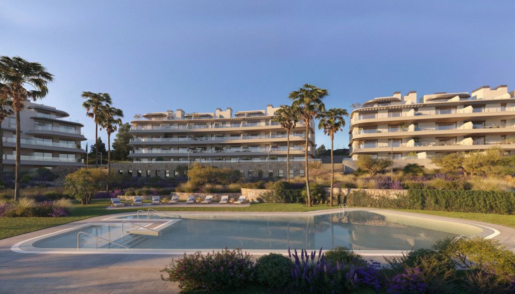 Апартамент средний этаж — Mijas Costa