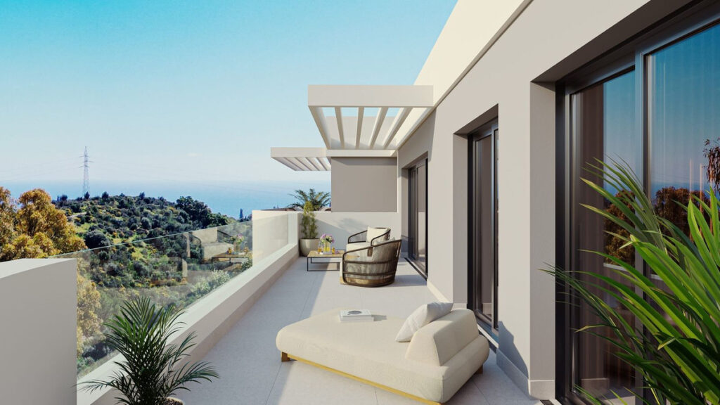 Апартамент средний этаж — Marbella