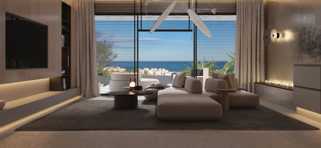 Апартамент средний этаж — Estepona