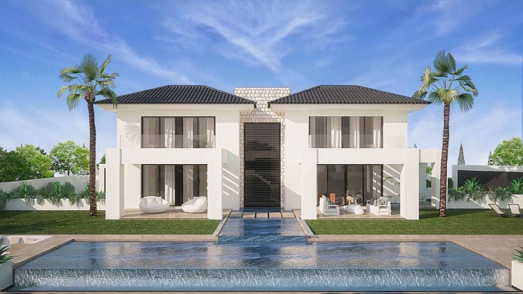 Construction of Villa La Quinta — Before